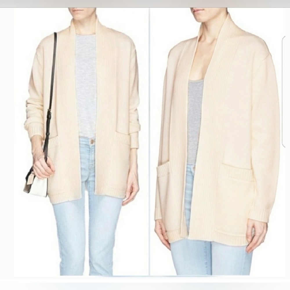 Tory Burch Cream Cardigan, Size L